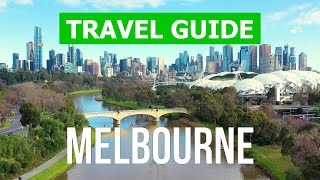 City of Melbourne in 4k Australia Melbourne to visit [upl. by Airetnuhs]