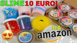 SLIME DA 10 EURO COMPRATI DA AMAZON DELUSIONE Iolanda Sweets [upl. by Oguh]