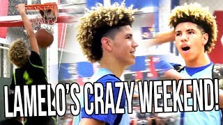 LaMelo Ball HISTORIC AAU Weekend First DUNK quotANKLE BREAKERquot amp MIDGAME FORFEIT [upl. by Sewel79]