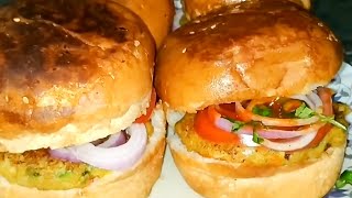 Burger Recipe 😋 Ghar par asani se banaye 💁 [upl. by Namas]