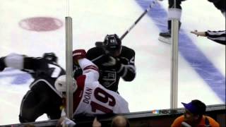 Shane Doan roughing amp Stoll dive Phoenix Coyotes vs Los Angeles Kings Game 3 51712 NHL Hockey [upl. by Ehtyaf16]