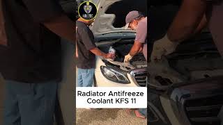 How To Change The Coolant In Your Car mercedesbenz mercedes coolant oilchange [upl. by Akili]