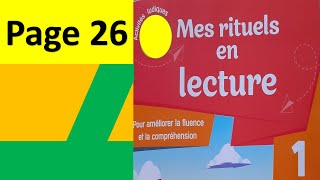 mes rituels en lectureniveau1p26activites ludiques pour améliorer la fluence et la compréhension [upl. by Amalia]