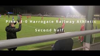 Pickering Town vs Harrogate Railway Athletic 11924 NCEL JCP Construction League Cup [upl. by Clem967]