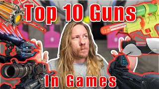 Top 10 Guns in Gaming Ranked [upl. by Irwinn]