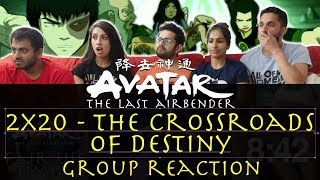 Avatar The Last Airbender  2x20 The Crossroads of Destiny  Group Reaction [upl. by Ynney]