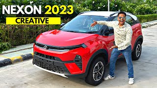 Tata Nexon Facelift 2024 Creative model ✅ Buy this variant 🔥👌🏻 [upl. by Teevens]