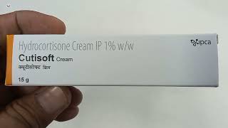 Cutisoft Cream  Hydrocortisone Cream 1  Cutisoft Cream Uses Side effects Benefits Review Hindi [upl. by Chastity]