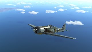 Solo hunting and fighting in a group FW 190 D9 2 [upl. by Tomkins]