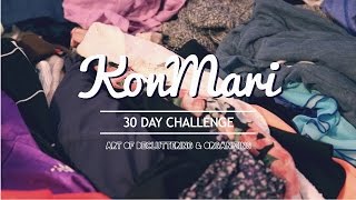 KonMari Decluttering 30 Day Challenge [upl. by Ethan]