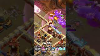 Clash of Clans TH 16 3 stars Attack 🌟 clashofclans cocshorts coc shortvideo shorts [upl. by Yliak]