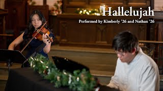 Berea College students Kimberly ’26 and Nathan ’26 perform Hallelujah [upl. by Latham]