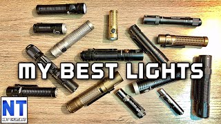 The best LED flashlights i use for EDC work duty that are bright amp dependable Fenix PD36R [upl. by Briana]