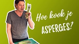 Asperges koken groene en witte  zo doe je dat [upl. by Notsek781]