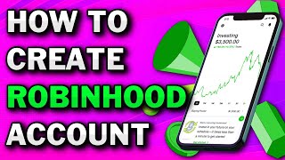 How To Create Robinhood Account 2024 [upl. by Hak675]