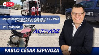 Mujer atropella a motociclista y lo deja lesionado en Guasave [upl. by Marianne]