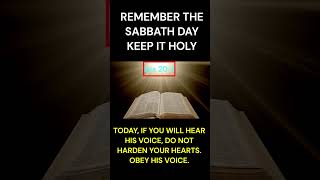 REMEMBER THE LORDS SABBATH DAY SHORTS 97 TRUTH [upl. by Celin104]