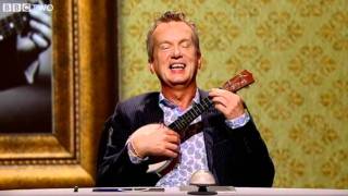 Frank Skinner Plays the Banjolele  QI  Series 9  Ep 3  BBC Two [upl. by Hymie]