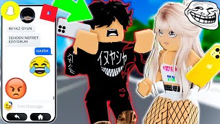 ROBLOX SNAPCHATte HATERIMI TROLLEDİM🤣Roblox LifeTogether 🏠 RP [upl. by Adnirem324]