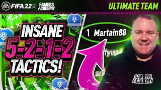 FIFA 22  END GAME INSANE 5212 CUSTOM TACTICS  PLAYER INSTRUCTIONS [upl. by Margarethe]