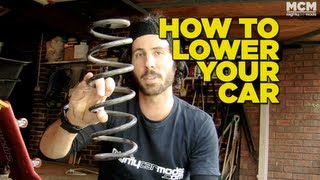 How To Install Lowered Springs [upl. by Genia]