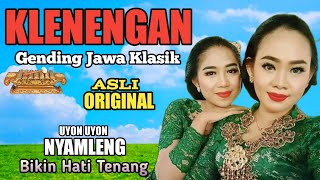 Klenengan gending jawa klasik original asli nyamleng bikin hati tenang tombo kangen kampung halaman [upl. by Yrmac]