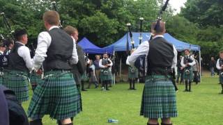 Inveraray and District Pipe Band  UK Championships Belfast 2016 [upl. by Annaeirb365]