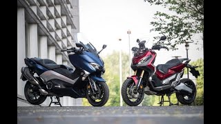 X ADV 750 vs TMAX 530 DX Accélérationdrivetestracing [upl. by Dodi]