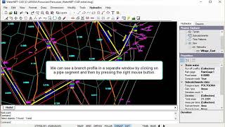 WaterNETCAD sewer Part I [upl. by Borchers]