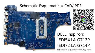 DELL inspiron EDI54 LAG712P Schematic Esquemático EDI72 LAG714P Schematic Esquematico [upl. by Aia252]