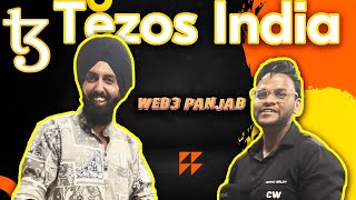 Developer Relations at TEZOS INDIA  Ft Simarpreet Singh  Web3PANJAB  crypto waley [upl. by Nylorac]