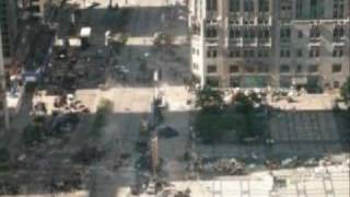 Transformers 3 filming on Michigan Avenue in Chicago Explosions [upl. by Russom]