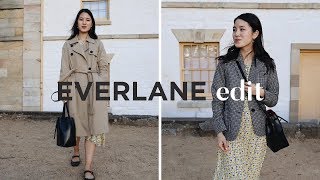 An Everlane FallTransitional Edit  Everlane Review [upl. by Nemsaj372]