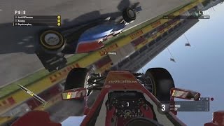 REACTING TO YOUR F1 CRASHES amp GLITCHES [upl. by Aisanahta536]