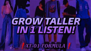 ⚠️XT01☣️ WARNING❗❗ EXTREMELY GROW 10 INCHES TALLER OVERNIGHT extreme height growth subliminal [upl. by Maddalena]