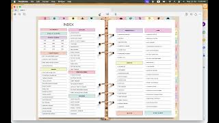 Complete 202526 amp Undated Digital Planner Setup Guide [upl. by Diannne625]