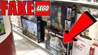 LEPIN FAKE LEGO IN THE USA  WTF Have I Found  Fake LEGO Store Illegal [upl. by Randell]