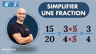 COMMENT SIMPLIFIER UNE FRACTION [upl. by Deyes]