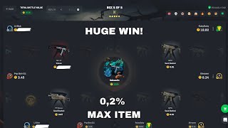 WE HIT MAXITEM AGAIN 05 PULLS Giveaway CSGOROLL [upl. by Retsev]