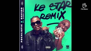 Focalistic  Ke Star Remix ft Davido amp Vigro Deep [upl. by Siraf709]