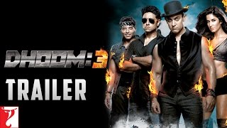 DHOOM3  Official Trailer  Aamir Khan  Abhishek Bachchan  Katrina Kaif  Uday Chopra [upl. by Htiffirg4]