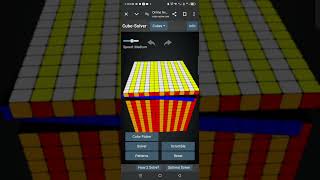 how to make checkerboard in 15x15 Rubiks cube [upl. by Prichard609]