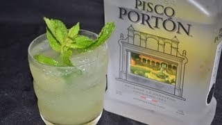 Como hacer un pisco mojito [upl. by Neicul126]