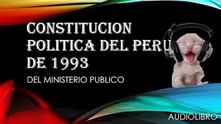 CONSTI 1993 DEL MINISTERIO PUBLICO TIV CX [upl. by Connelly]