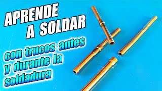 Como SOLDAR tubería de cobre con PLATA 👉  MAS SEGURA Y 100 EFECTIVA [upl. by Kessler]