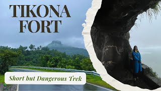 Tikona fort  Fort nearby Lonavala Easy trek for beginners  Vitandgad globetrottervirus [upl. by Rutherford421]