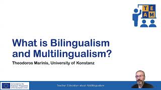 111 What is bilingualism and multilingualism [upl. by Ezitram352]