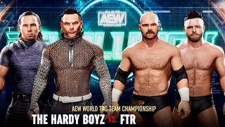 AEW Fight Forever Gameplay  The Hardys vs FTR [upl. by Dnalsor722]