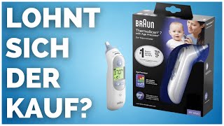 Braun ThermoScan 7 ► Fieberthermometer im Test ► KURZ amp KOMPAKT zusammengefasst [upl. by Nuawtna]