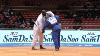 Teddy RINER vs Roy MEYER Judo Grand Prix Jeju 2015 [upl. by Anha]